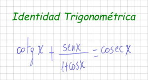 Verifica la identidad trigonométrica